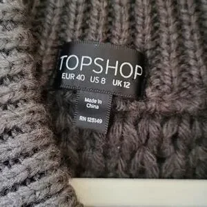 Loop jacket shop topshop